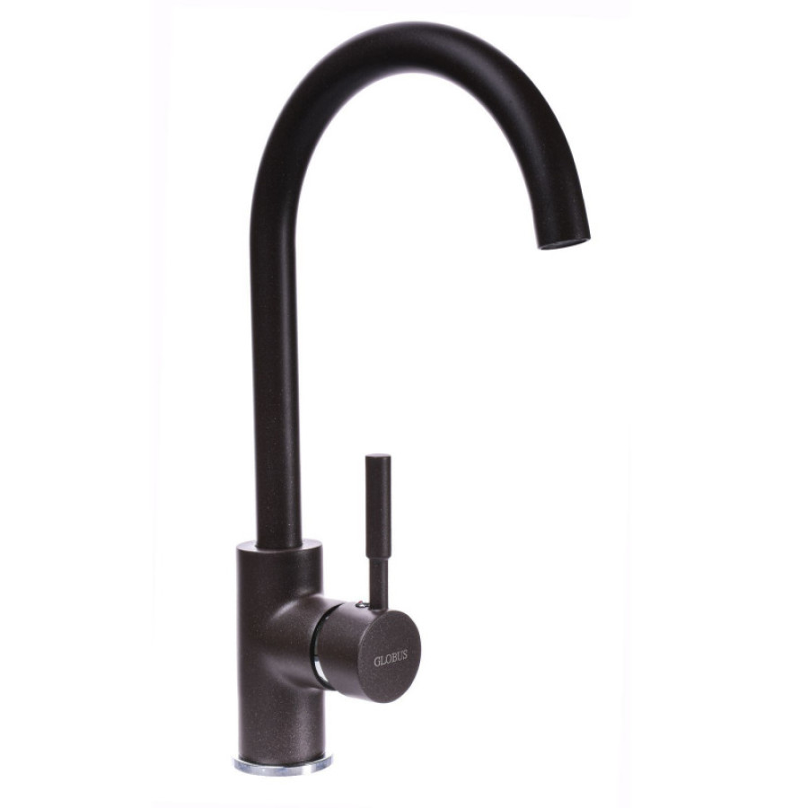 Змішувач для кухні Globus Lux Lazer GLLR-0203S-6-MARONE - фото 1