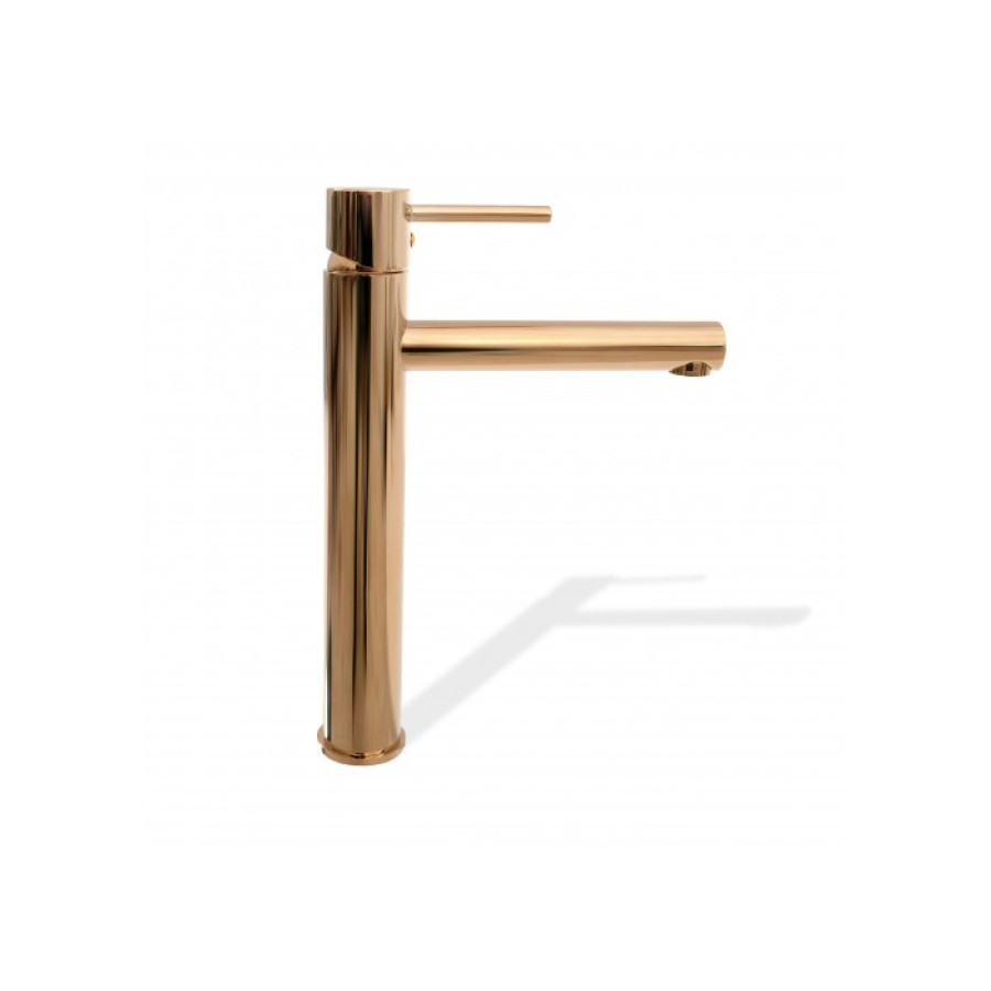 Змішувач для раковини Rea Tess Rose Gold Мідний (REA-B8804) - фото 6