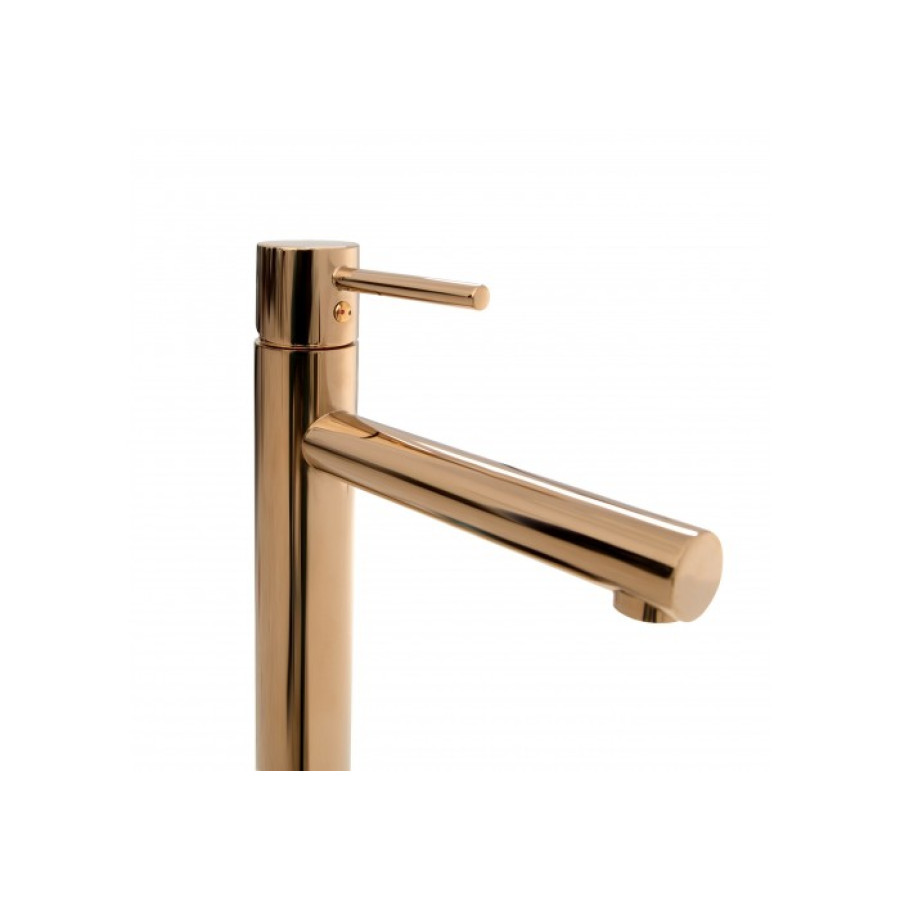 Змішувач для раковини Rea Tess Rose Gold Мідний (REA-B8804) - фото 5