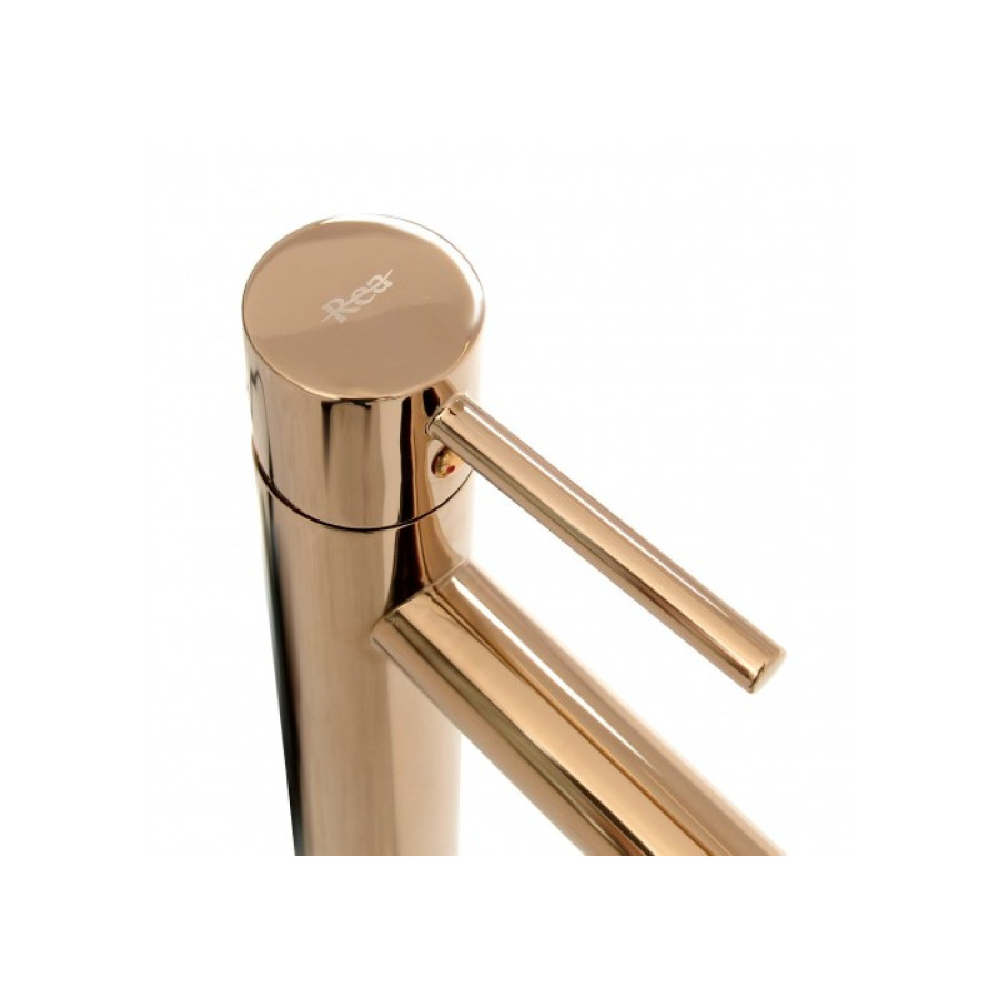 Змішувач для раковини Rea Tess Rose Gold Мідний (REA-B8804) - фото 4