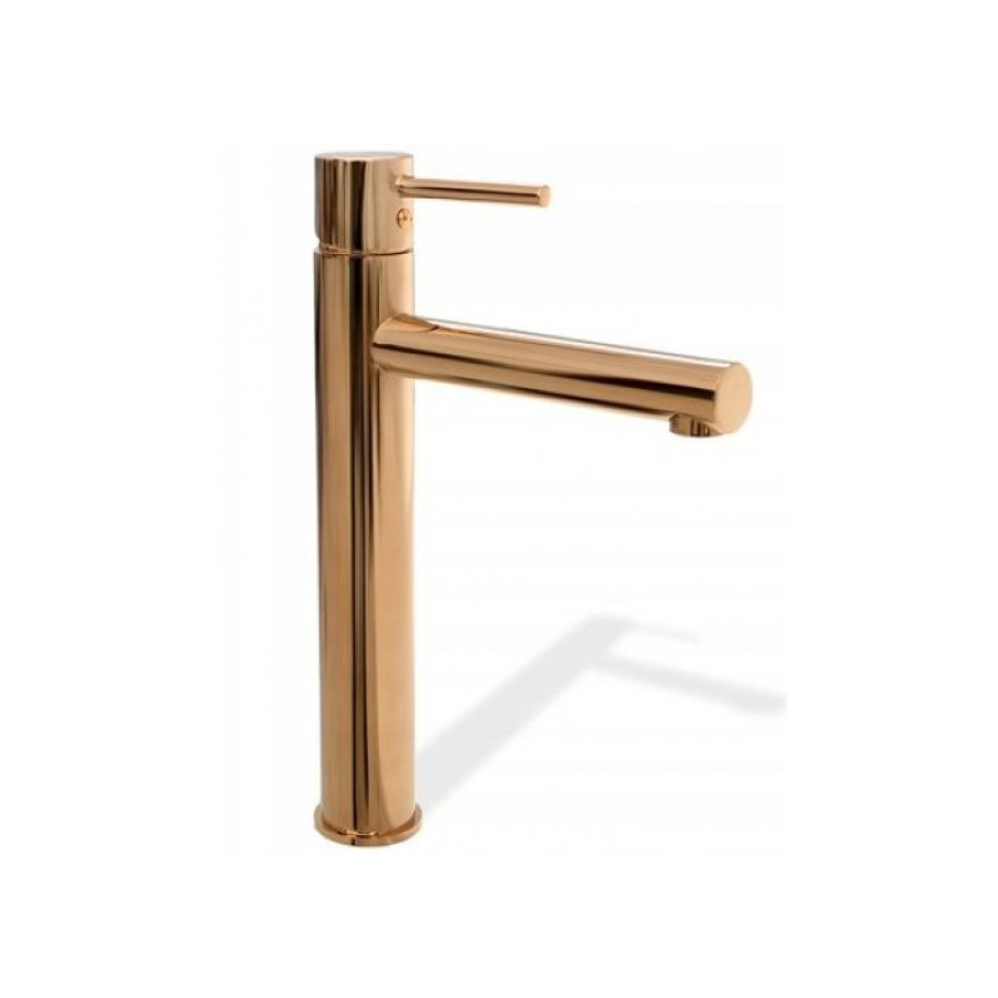 Змішувач для раковини Rea Tess Rose Gold Мідний (REA-B8804) - фото 1