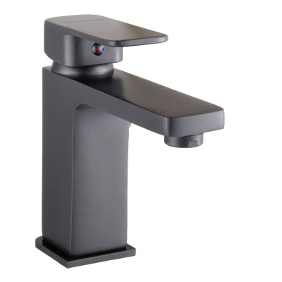 Смеситель для умывальника Globus Lux Milano GLM-401-11 Grafite 
