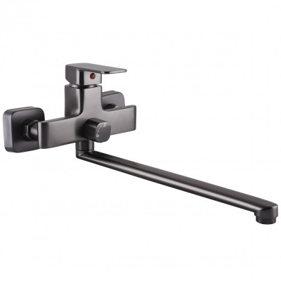 Смеситель для ванны Globus Lux Milano GLM-208N-11 GRAFITE