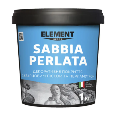 Декоративная штукатурка Sabbia Perlata 1кг (5м2/кг)