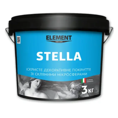 Декоративная штукатурка Stella 3кг (5-6м2/кг)