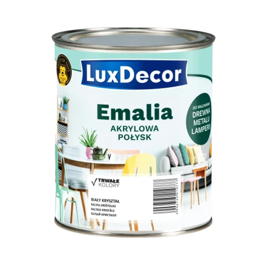 Емаль акрилова LuxDecor 0.75л. Мигдальна піна - фото 1
