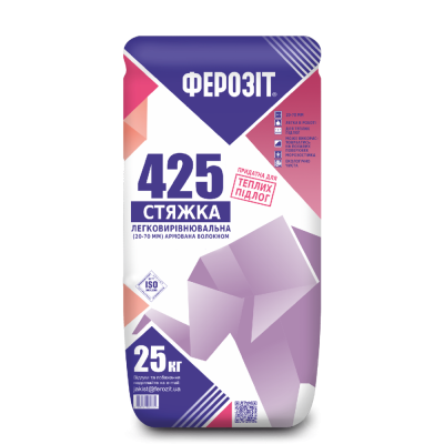 Стяжка напольная легковыравнивающая Ферозит 425/25