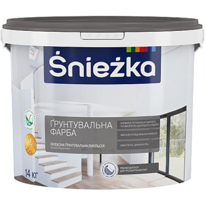 Грунтовочная краска грунт-снежка 14 кг