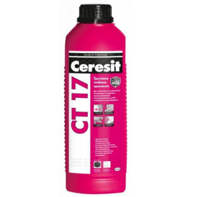 Грунтовка глубокопроницаемая Ceresit CT-17 2л