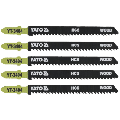 Холст для электролобзика (Дерево) Yato HCS 10 TPI 100 мм 5 шт