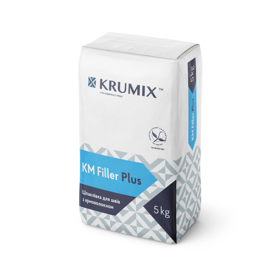 Шпаклевка для швов КМ Filler KRUMIX (5кг) - фото 1