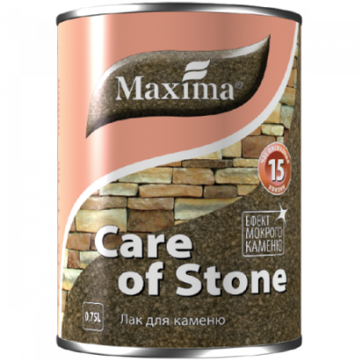 Лак для камня глянцевый ТМ "Maxima"-0,75л.