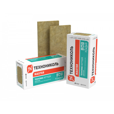 Минеральная вата Технофас коттедж 105 (600*1200*50) 4,32М2