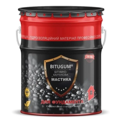 Мастика бітумно-каучукова для фундаменту 3КГ