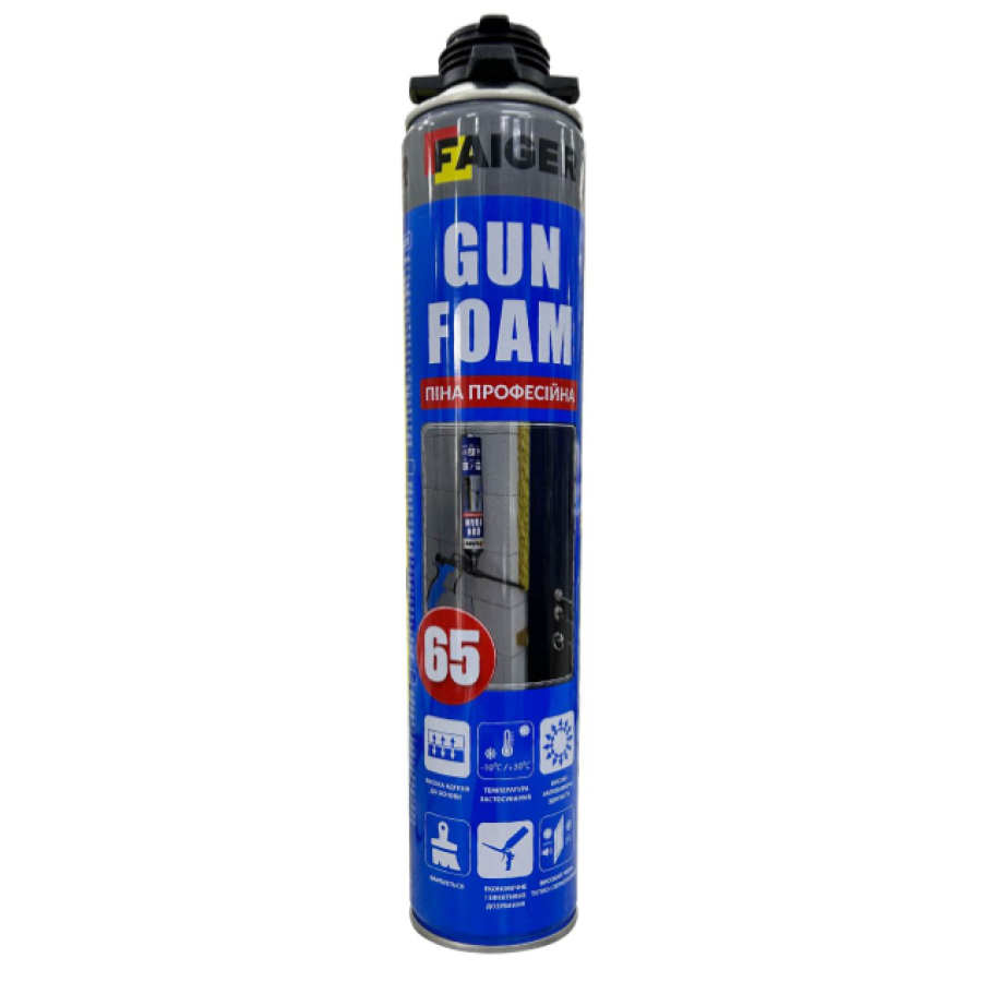 Монтажная пена Faiger Gun Foam 800мл - фото 1