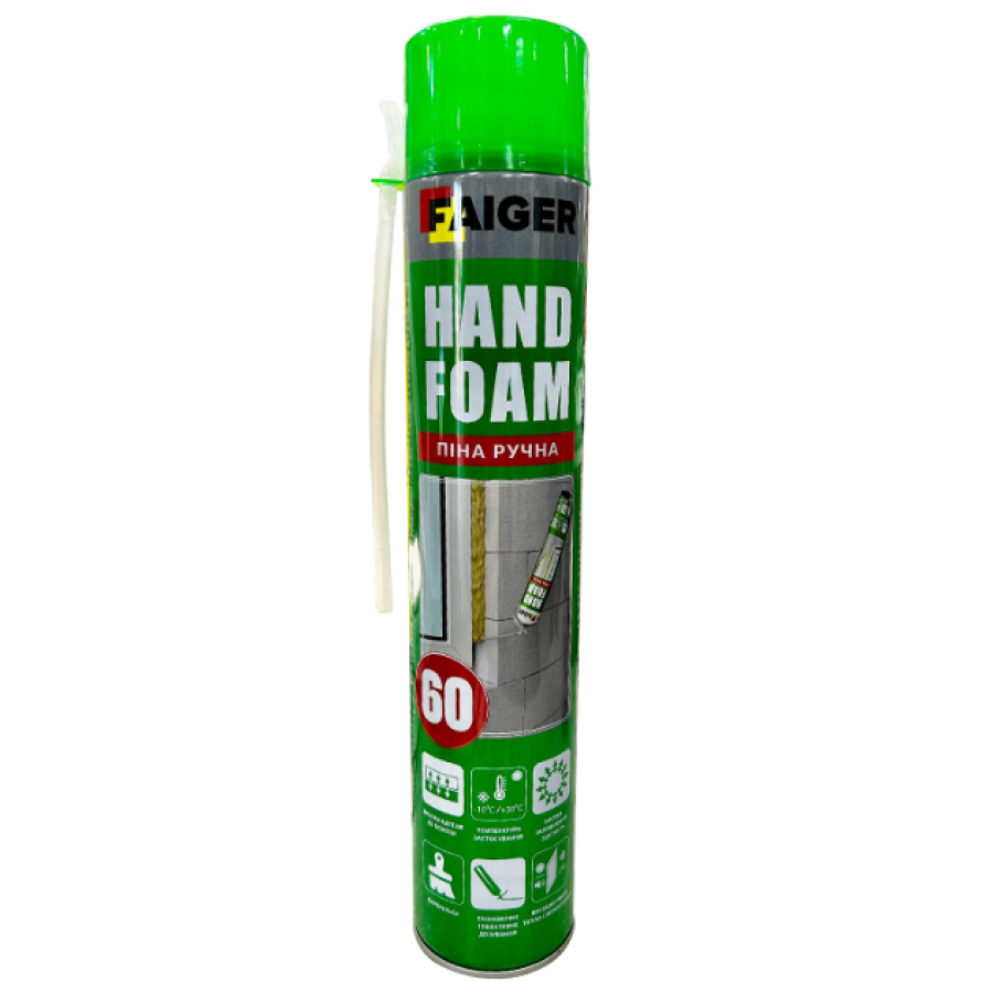 Монтажная пена Faiger Hand Foam 800мл - фото 1