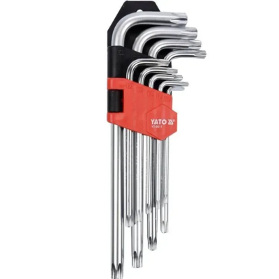 Набор ключей Torx г-образных Yato Т10-Т50 9 шт