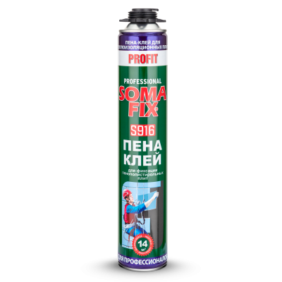 Пена профессиональная пена-клей Soma Fix Profit S916 750мл