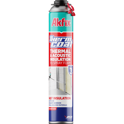 Пена утеплитель Akfix Termcoat профессиональная 850мл/930