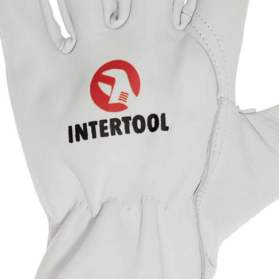 Перчатка Intertool - воловая кожа 10