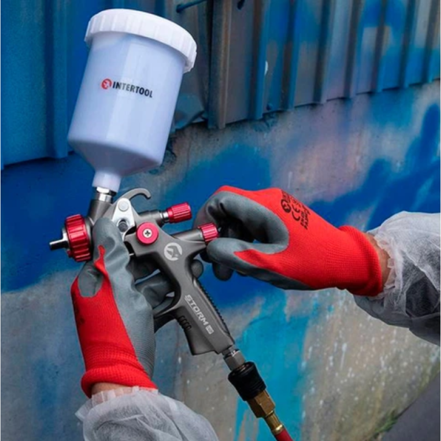 Рукавиці Intertool - з нітриловим покриттям 10