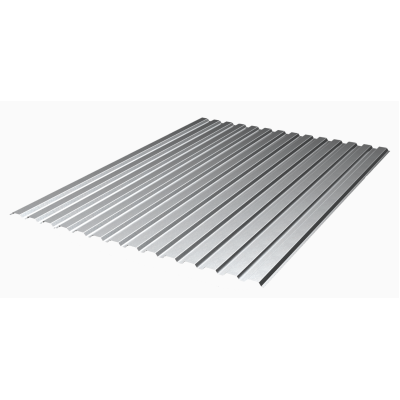 Профнастил цинк Т-12 0,35*1,22*2,0