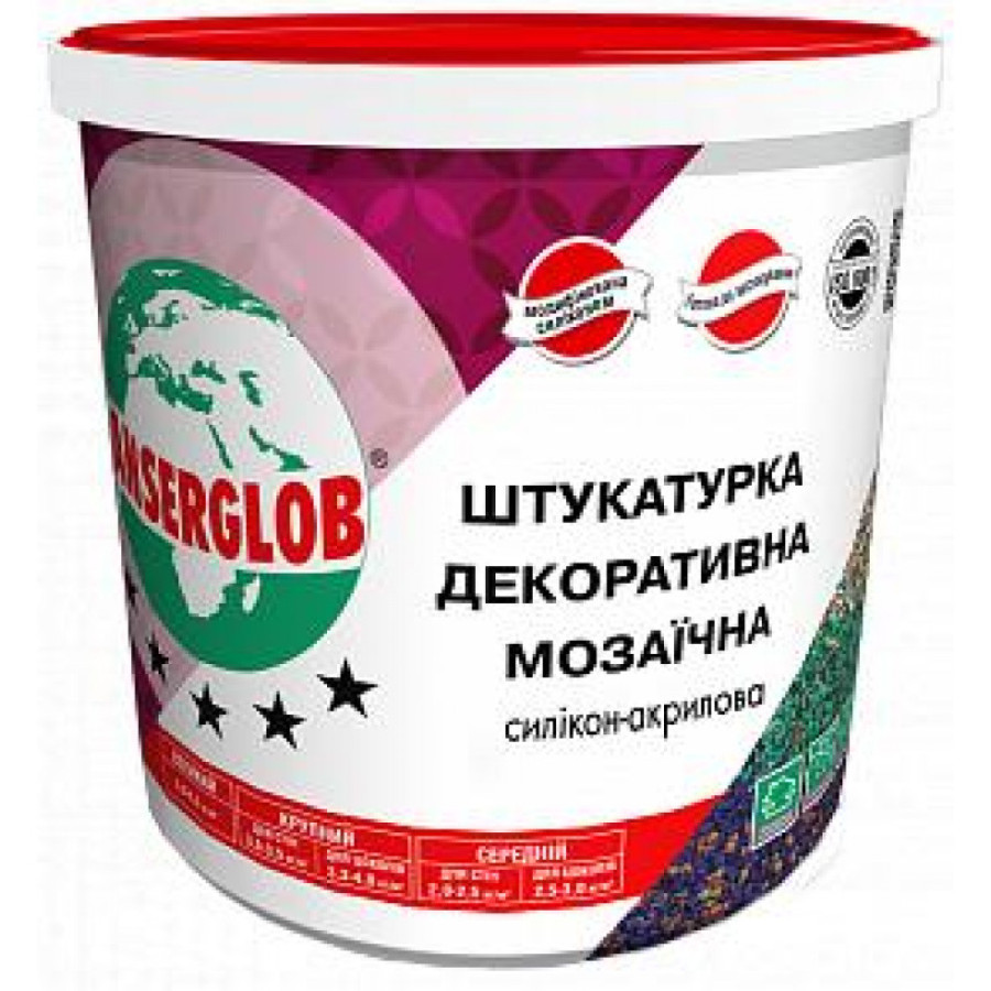 Штукатурная Ансергоб акриловая мозаичная №702 2кг - фото 1
