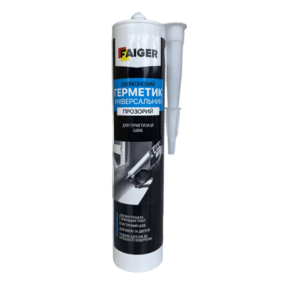 Силикон универсальный Faiger белый 280мл