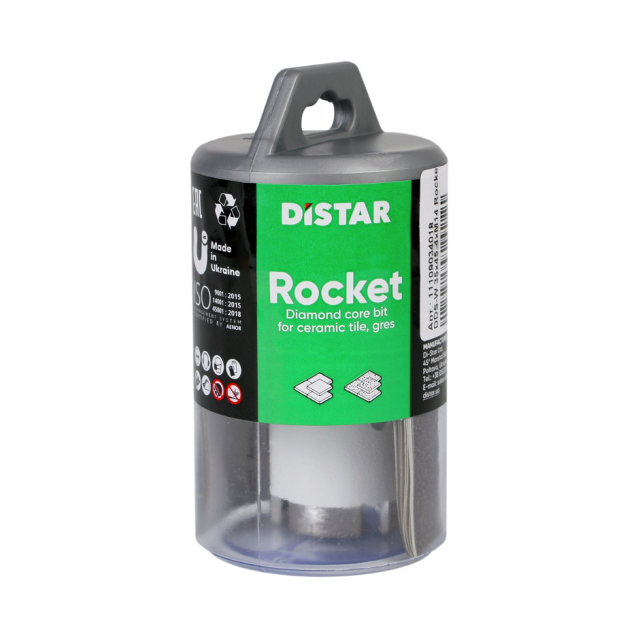 Свердло алмазне DDS-W 35x45-4xМ14 Rocket - фото 4