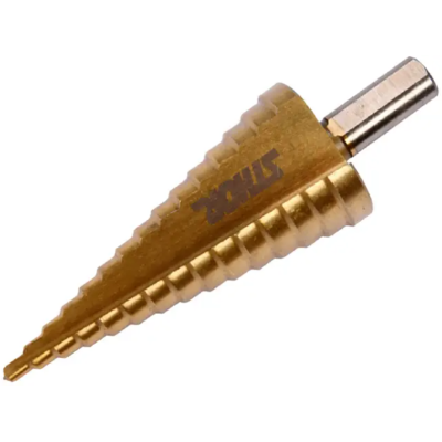 Сверло коническое ступенчатое по металлу Sthor 4-32 мм HSS 4241