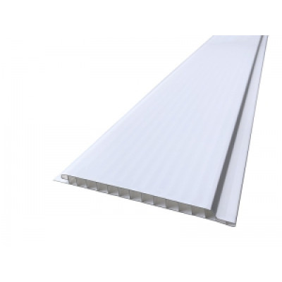 Вагонка ПВХ 100мм біла еко-люкс