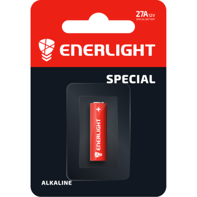 Батарейка ENERLIGHT SPECIAL ALKALINE 27 A BLI 1