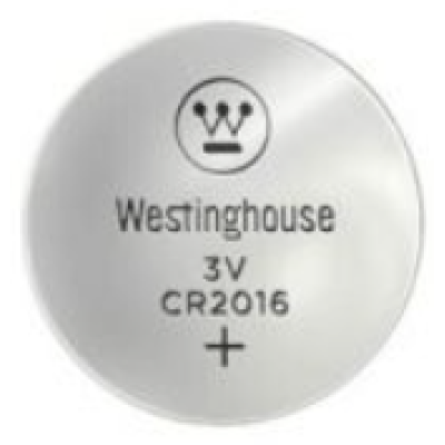 Батарейка литиевая Westinghouse Lithium таблетка CR2016 5шт/уп blister