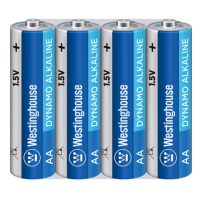 Батарейка щелочная Westinghouse Dynamo Alkaline AA/LR6 4шт/уп shrink (72031)