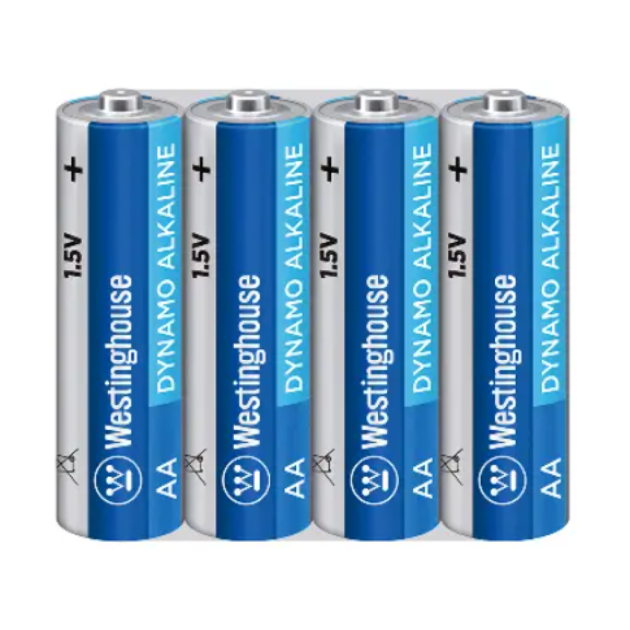 Батарейка щелочная Westinghouse Dynamo Alkaline AA/LR6 4шт/уп (82031) - фото 1