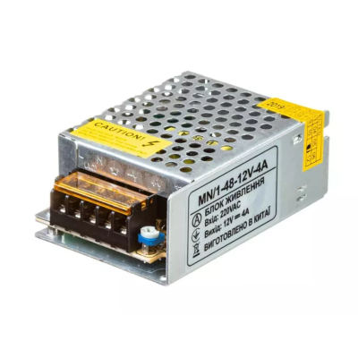 Блок питания 4А-48W №1 (перфорированный 12V)
