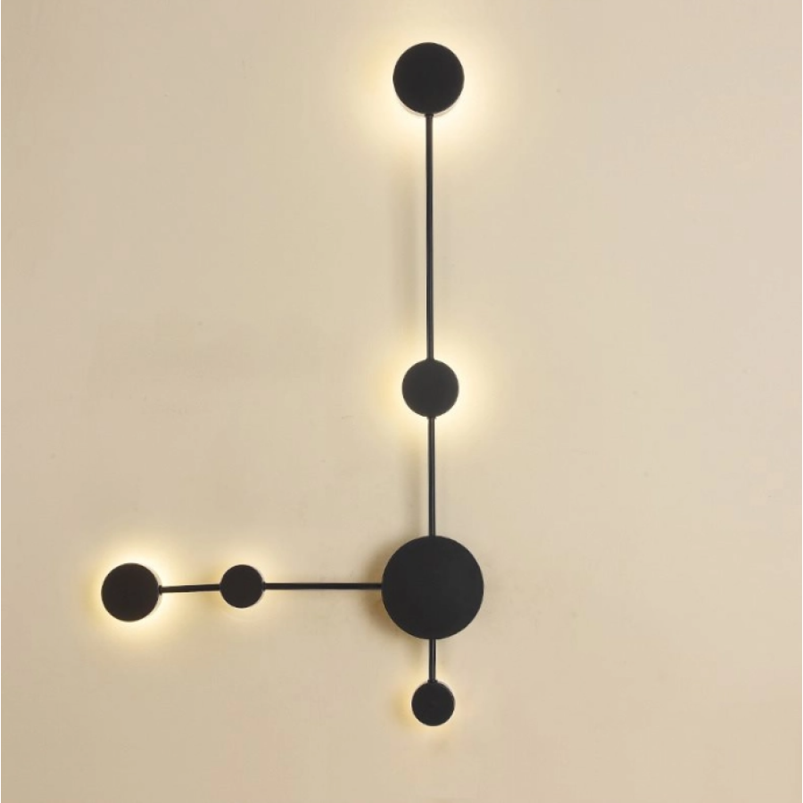 Бра Sirius 8936-5 10W 900*500*60 BLACK - фото 1