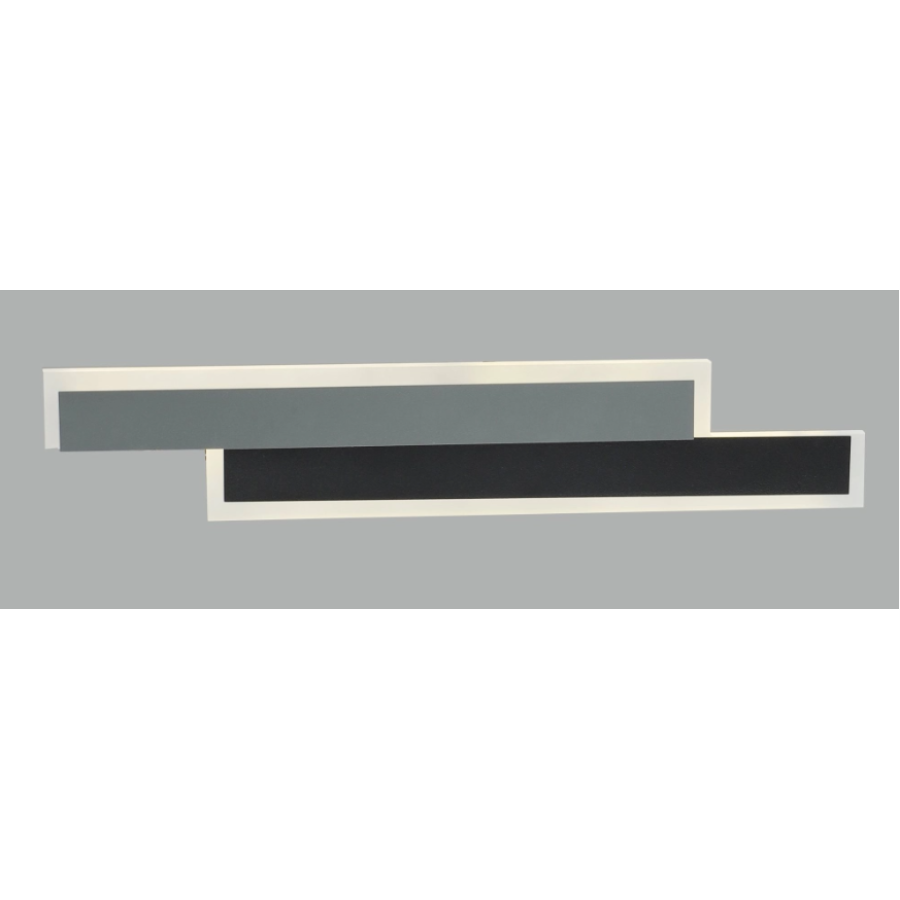 Бра Sirius B YH1093/28W GRAY+BK - фото 2