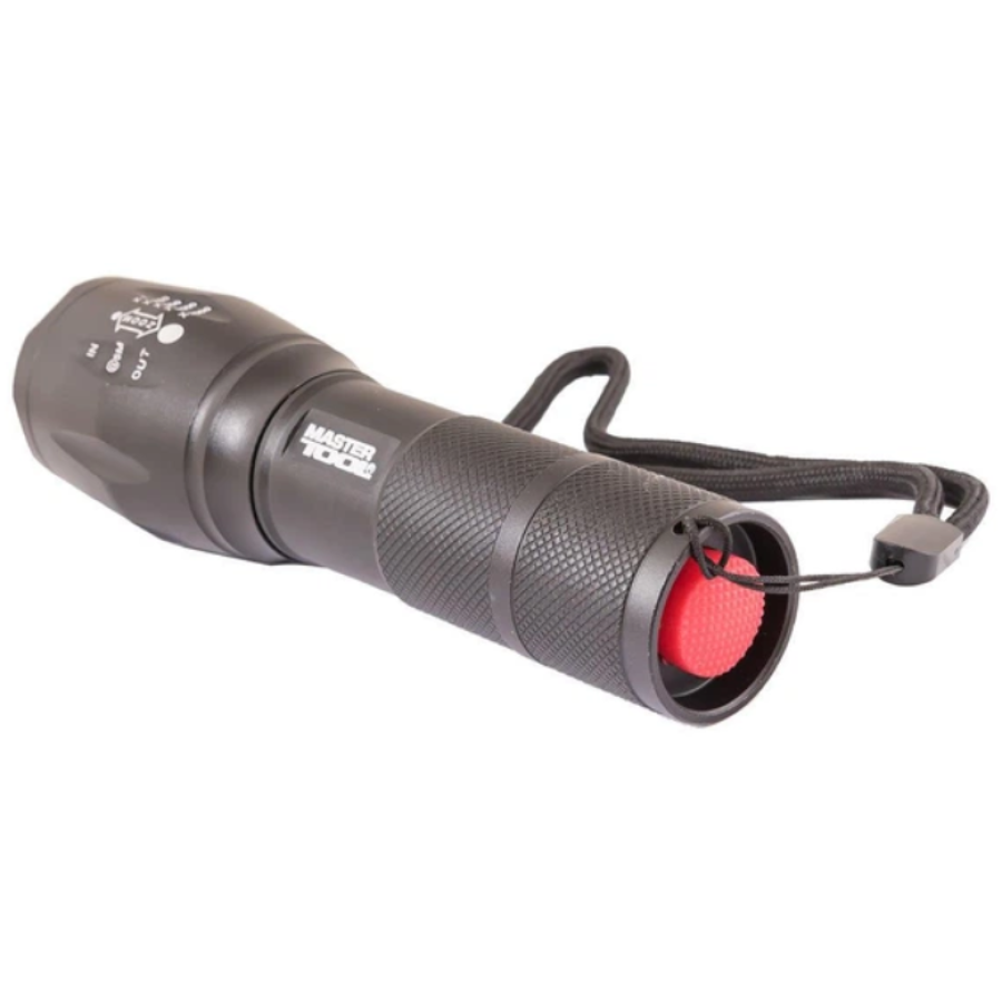 Фонарь тактический Mastertool – 1LED x 10Вт x 5 режимов - фото 2