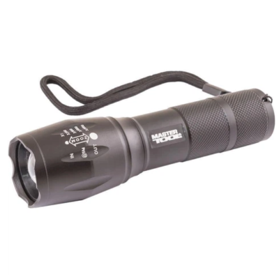 Фонарь тактический Mastertool – 1LED x 10Вт x 5 режимов