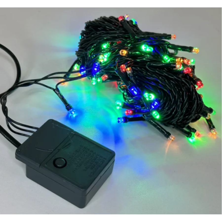 Гирлянда LED LEBRON линейная 5м, 50LED, мультицвет, IP20 - фото 4