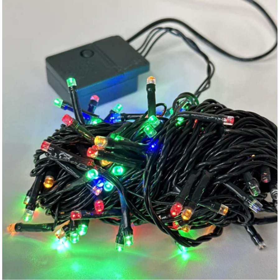 Гирлянда LED LEBRON линейная 5м, 50LED, мультицвет, IP20 - фото 5