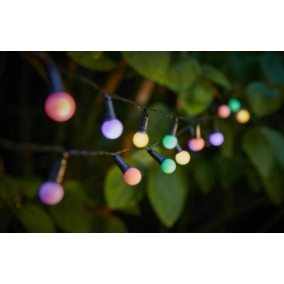 Гирлянда-жемчужина PL 2912MC-MB50A 5,0 м, расстояние между жемчужинами 20 см, 20 жемчужин на гирлянде, цвет.