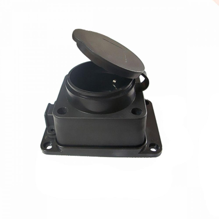 Колодка 1-на RH Waterproof з/з чорна ІР44 NH-084012 - фото 1