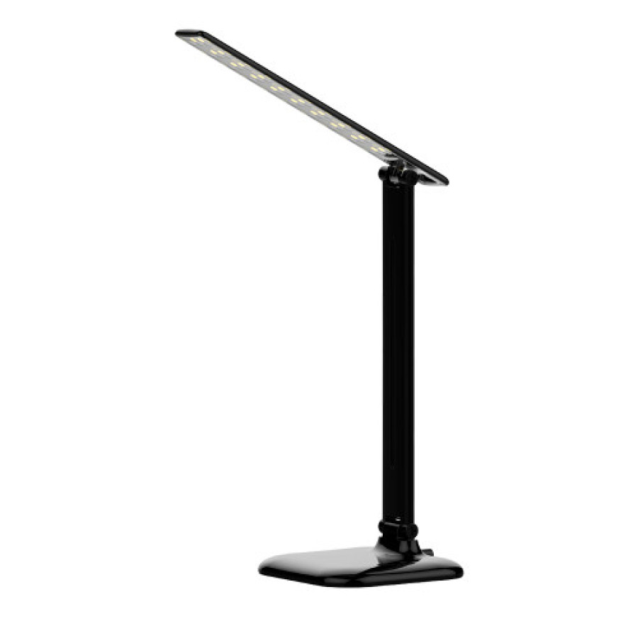 Лампа настольная LED LEBRON L-TL-L. 10W. 4100K. 3 уровня по-сти, черная, с блоком питания - фото 1