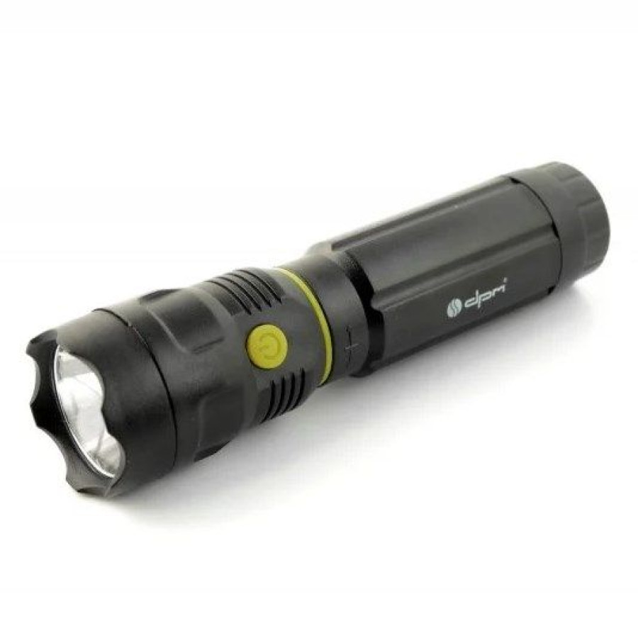 Фонарь LED ручной телескопический, черный, 55+150Lm, 4*ААА (SP0402) - фото 2