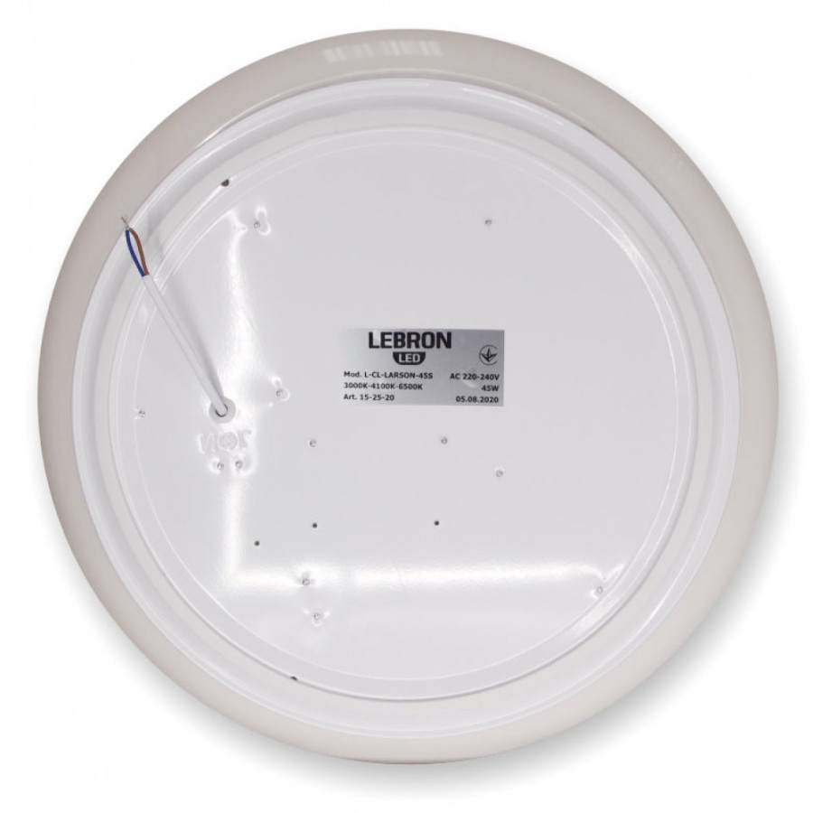Светильник LED Lebron L-CL-LARSON, 45W, 6500k, 3200Lm, O410*90mm - фото 8