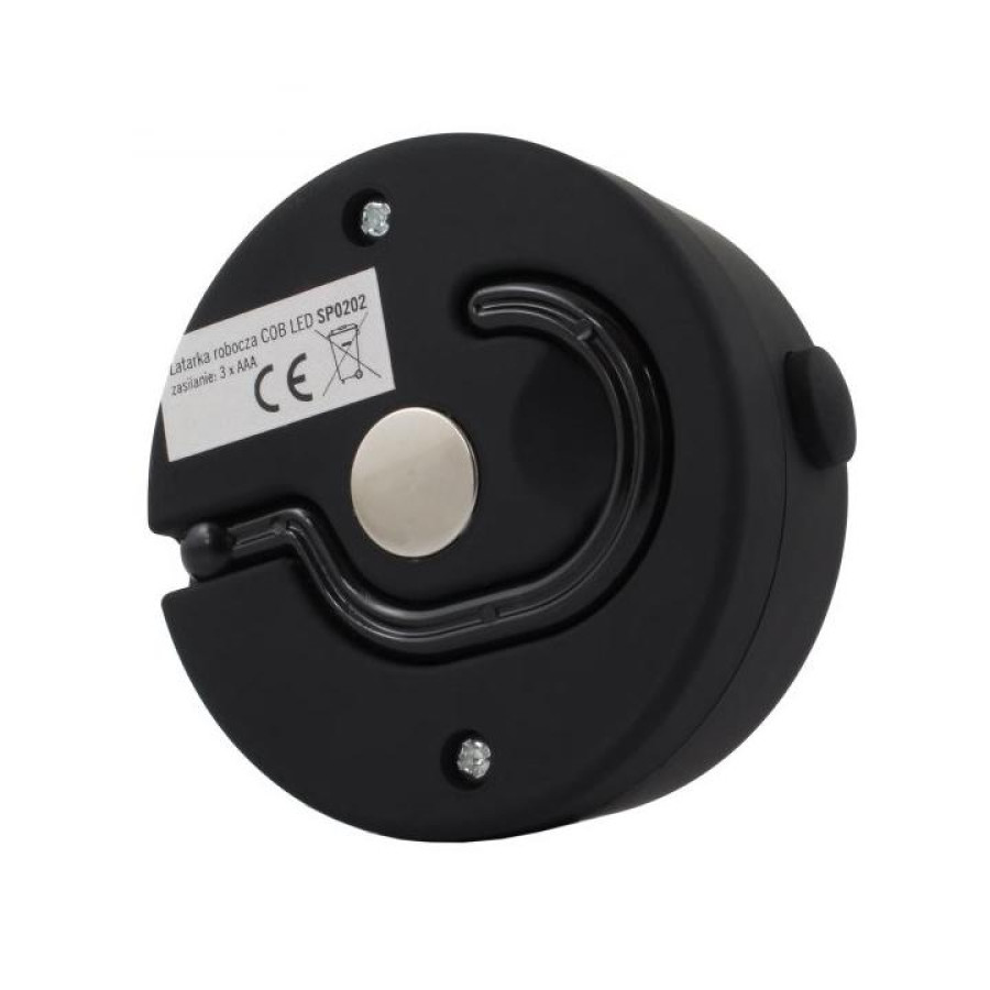 Светильник LED круглый, черный, 200Lm, 3*ААА (SP0202) - фото 3