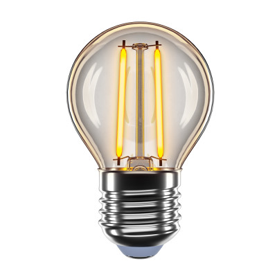 Лампа VELMAX LED V-Filament-Amber-G45, 4W, E27, 2200K, 400Lm