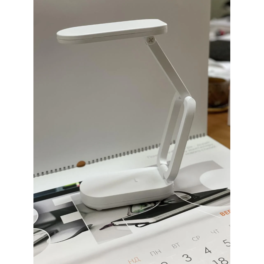 Лампа настольная TL 50044 6W с литиевой бат 3000маг, складная, USB-порт для заряда. телефона - фото 3